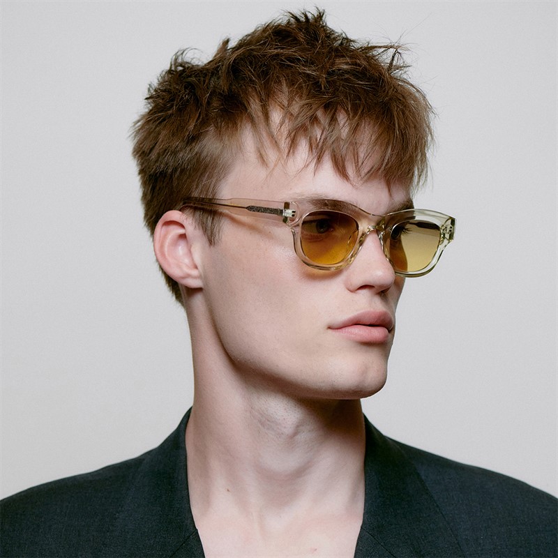 A Kjærbede Lane Solbriller Ecru Transparent