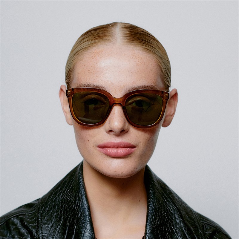 A Kjærbede Billy Solbriller Smoke Transparent