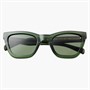 A Kjærbede Store Kanye Solbriller Dark Green Transparent