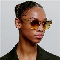 A Kjærbede Lilly Solbriller Ecru Transparent