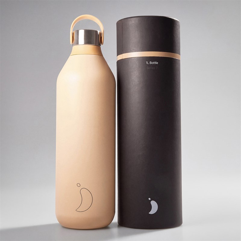 Chillys Series 2 1000ml Bottle Peach Orange