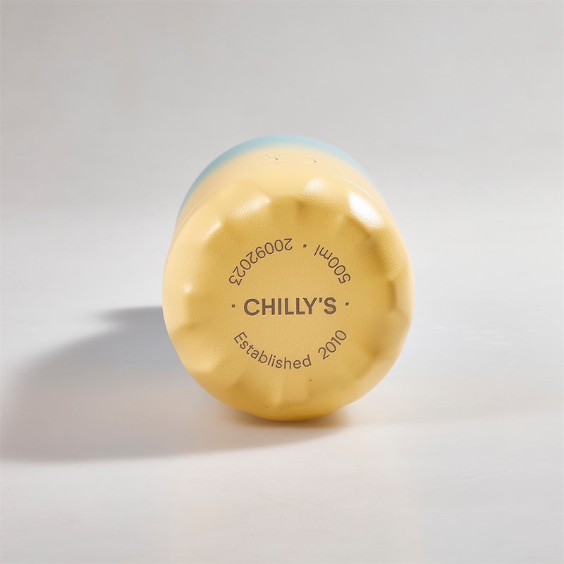 Chillys Gradient 500ml Bottle Sky