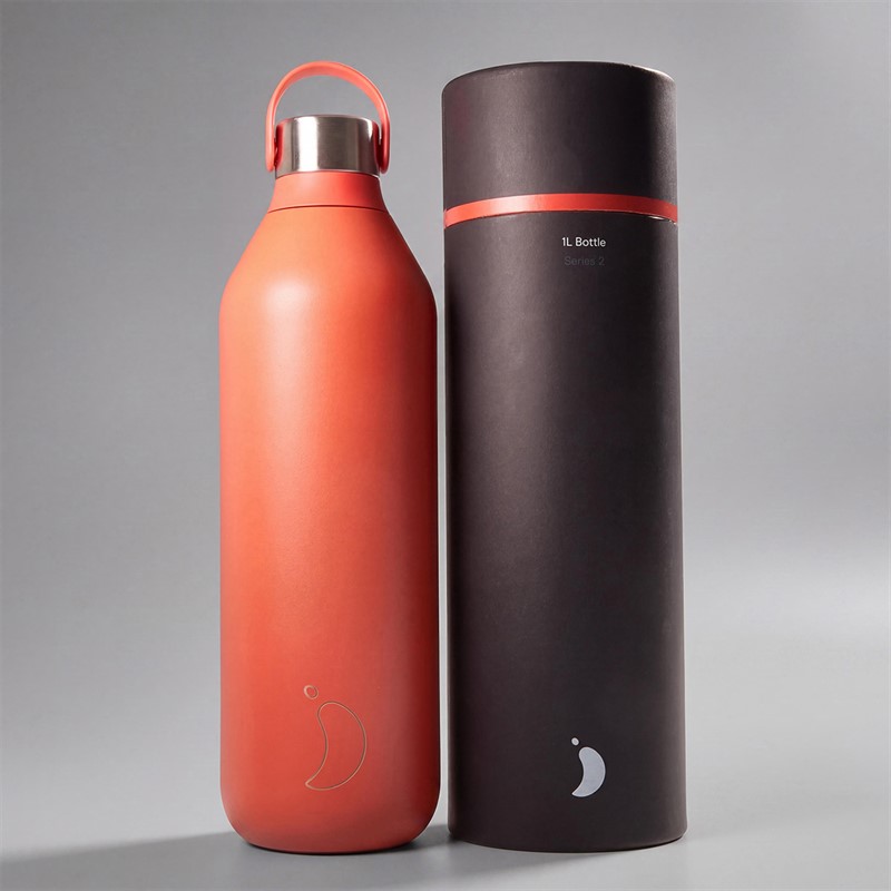Chillys Series 2 1000ml Bottle Maple Red