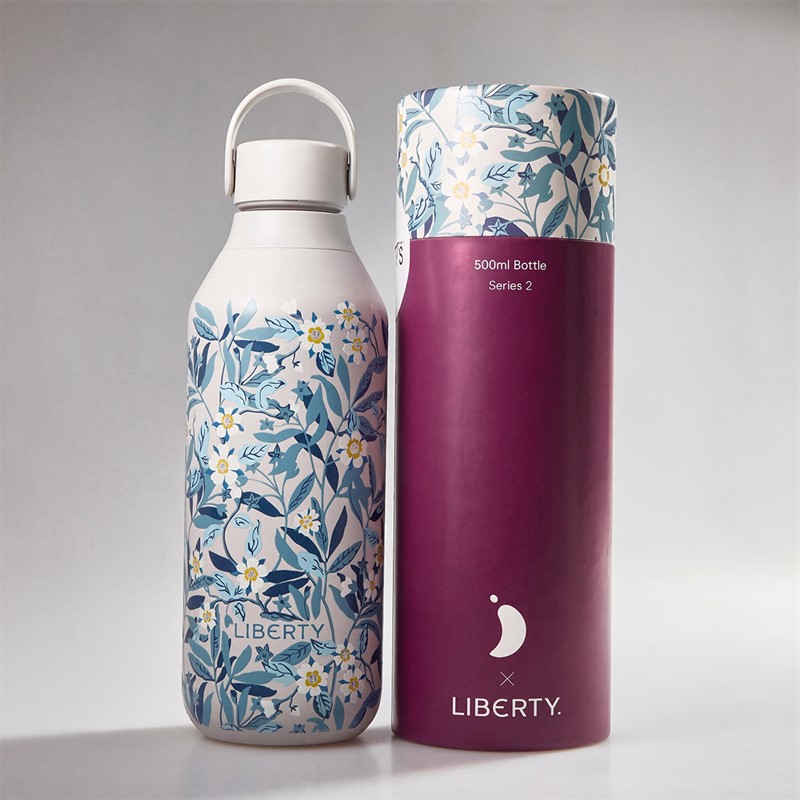 Chillys Series 2 Liberty Brighton Blossom 500ml Bottle Granite Grey