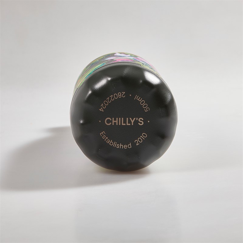 Chillys Tropical 500ml Bottle Midnight Jungle