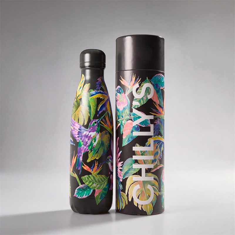 Chillys Tropical 500ml Bottle Midnight Jungle