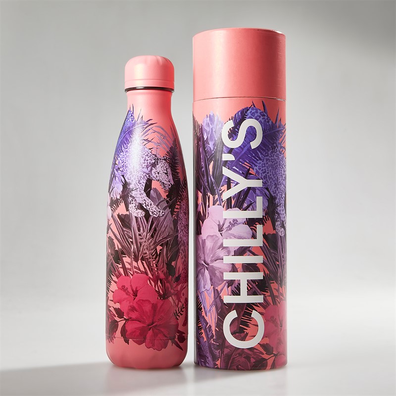 Chillys Tropical 500ml Bottle Mirror Tropica