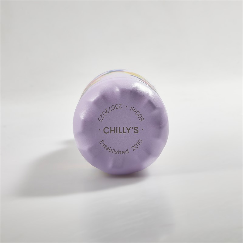 Chillys Floral 500ml Bottle Graphic Garden