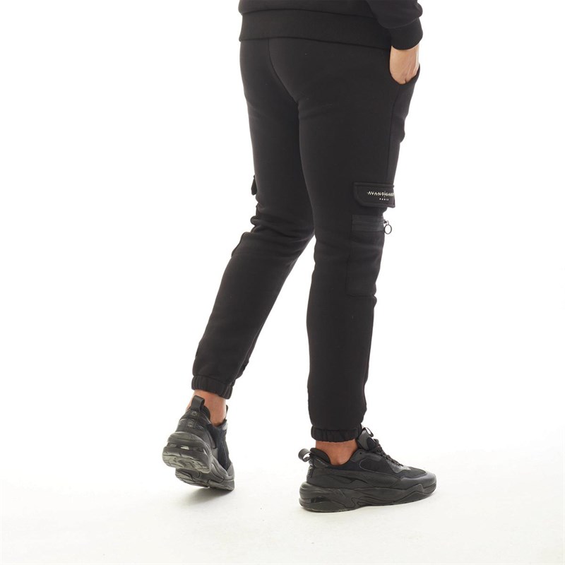 Avant Garde Mens Akroyd Combat Joggers Black