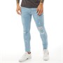Avant Garde Jean Slim Cawley Homme Bleu Clair