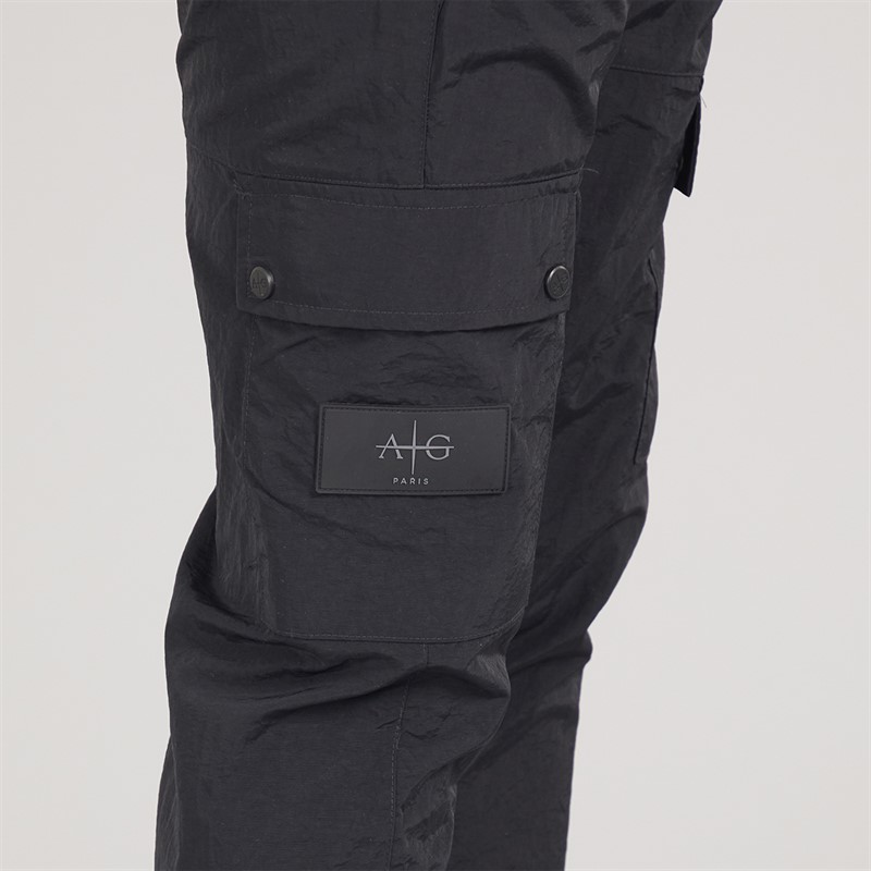 Avant Garde Mens Pause Cargo Pants Black