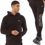 Avant Garde Mens Grid Tracksuit Black