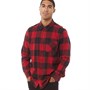 Avant Garde Herre West Flannel Langærmet shirts Rød Ternet