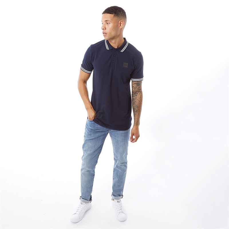 Avant Garde Mens Relate Polo Navy