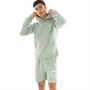 Avant Garde Mens Digits Hoodie And Shorts Twinset Mint