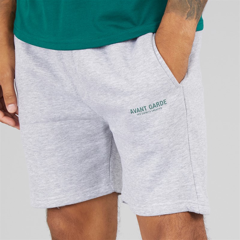Avant Garde Szorty dla niego kolor jasnoszary melanż