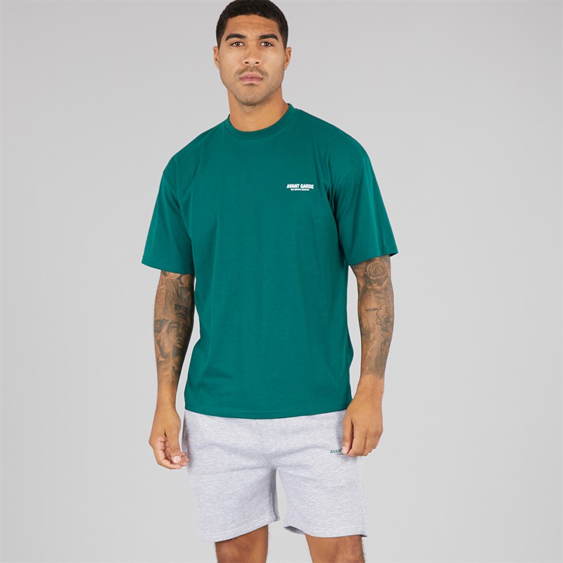 Avant Garde Szorty dla niego kolor jasnoszary melanż