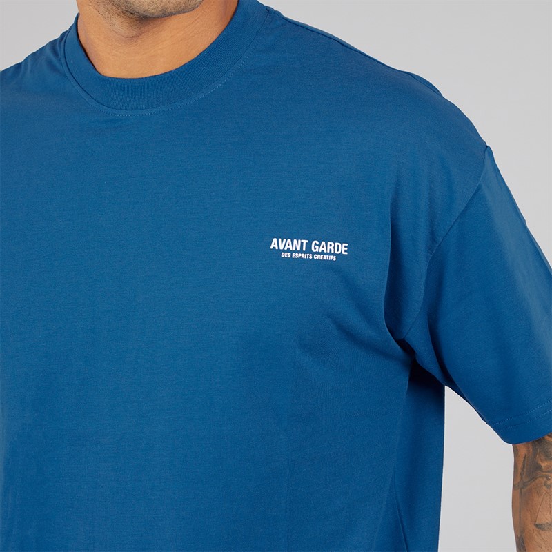 Avant Garde Mens Creatives T-Shirt Royal Blue