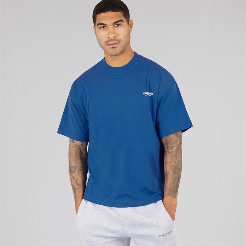Avant Garde Mens Creatives T-Shirt Royal Blue