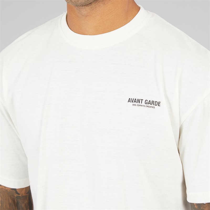 Avant Garde T-Shirt Herren Ecru