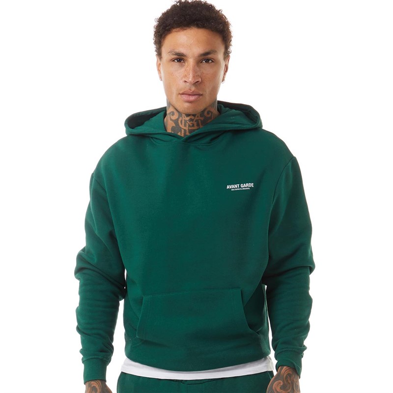 Buy Avant Garde Mens Creatives Hoodie Emerald