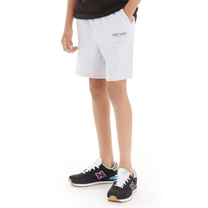 Avant Garde Boys Creativity Shorts Light Grey Marl