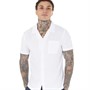 Avant Garde Mens Visky Short Sleeve Shirt White