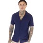 Avant Garde Mens Visky Short Sleeve Shirt Navy
