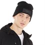 Avant Garde Mens Falmouth Mini Fisherman Beanie Jet Black