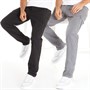 Avant Garde Herren Harverts Cargohose Zweierpack Schwarz/Schiefer