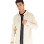 Avant Garde Mens Heated Shacket Stone