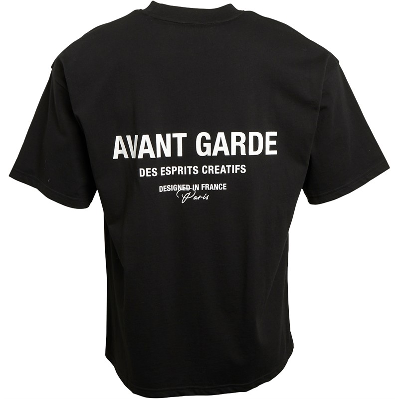 Avant Garde Mens Creatives T-Shirt Black