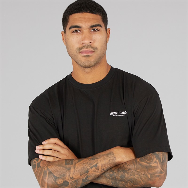 Avant Garde Mens Creatives T-Shirt Black
