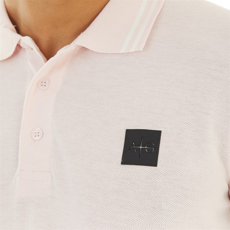 Avant Garde Mens Relate Polo Pink