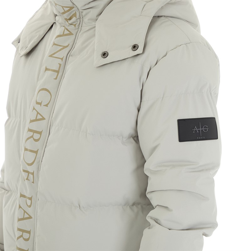 Avant Garde Mens Cottian Puffer Jacket Frost Grey