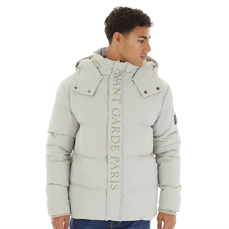 Avant Garde Mens Cottian Puffer Jacket Frost Grey