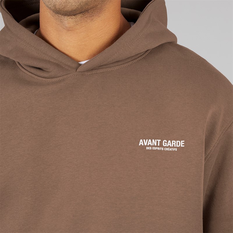 Avant Garde Mens Creatives Hoodie Mink