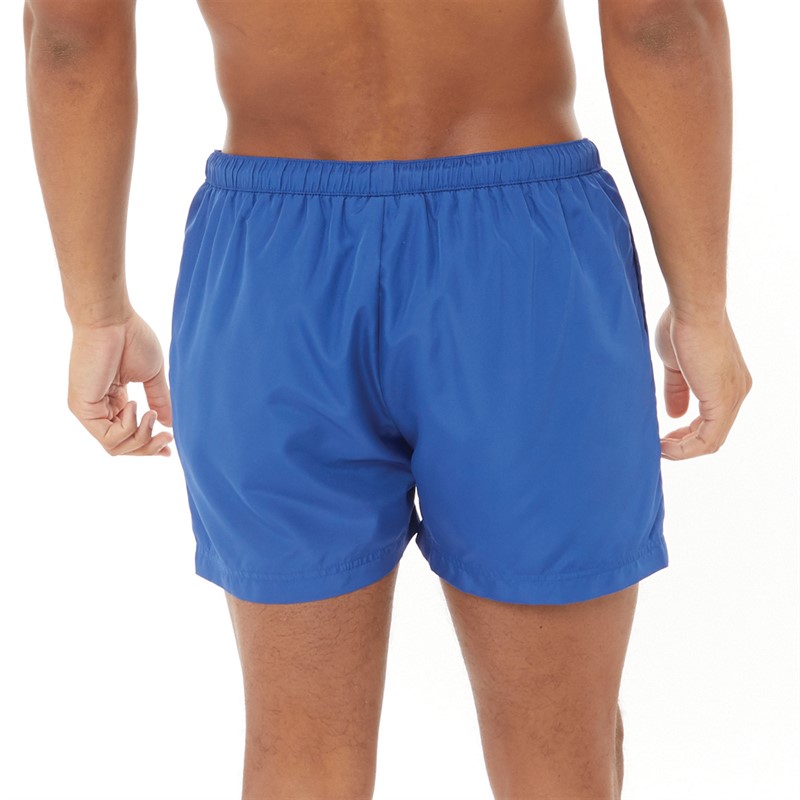 Avant Garde Mens Script Swim Shorts Royal Blue