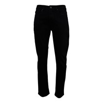 Avant Garde Mens Harlow Regular Fit Stretch Jeans Black