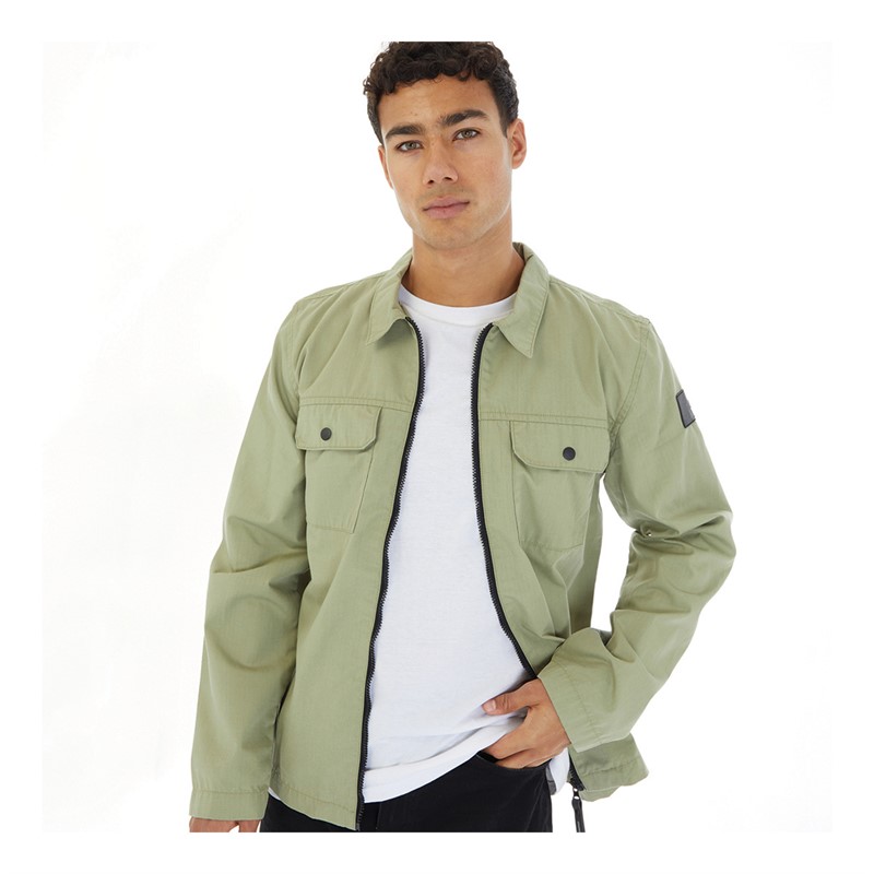 Avant Garde Chemise Overshirt Homme Stealth Sage