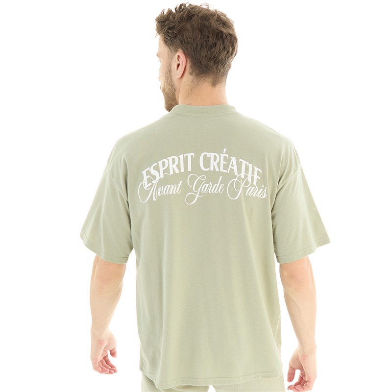 Avant Garde Mens Espirit T-Shirt Sage