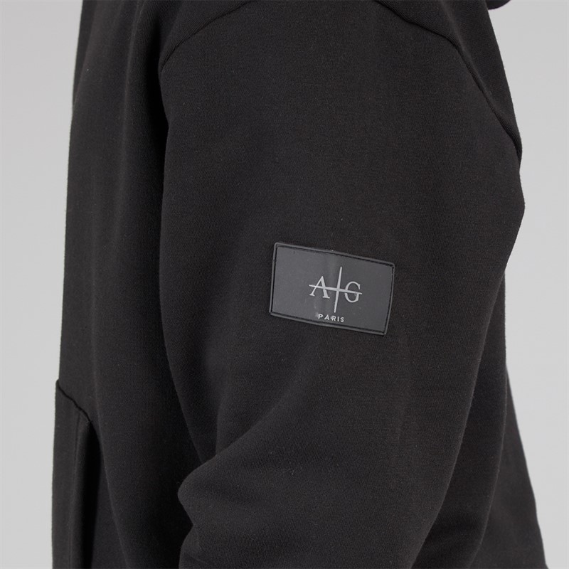 Avant Garde Trainingsanzug Herren mit Abzeichen Schwarz