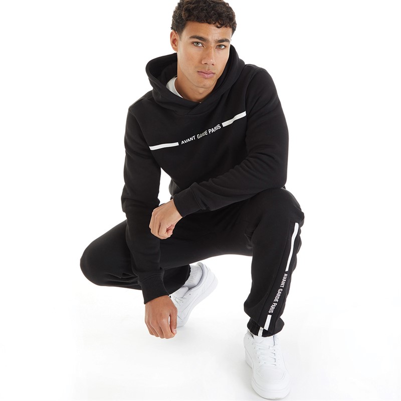 Avant Garde Mens Delphic Tracksuit Black