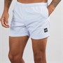 Avant Garde Mens Farris Crinkle Swim Shorts Silver Blue