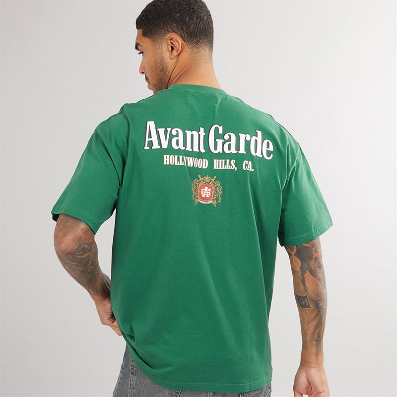 Avant Garde Mens Couronne T-Shirt Emerald