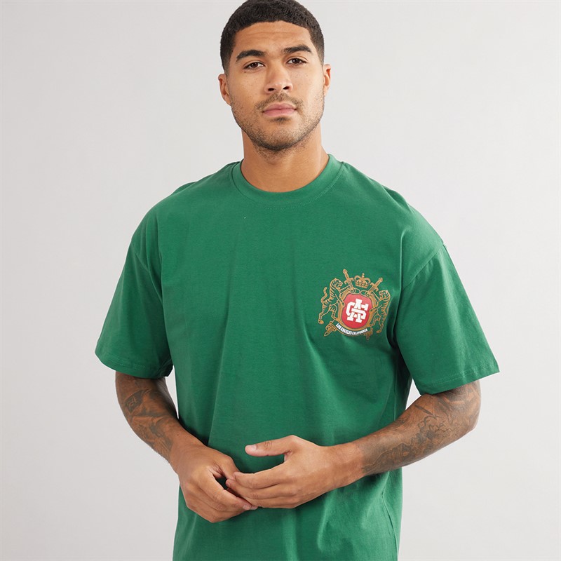 Avant Garde Mens Couronne T-Shirt Emerald