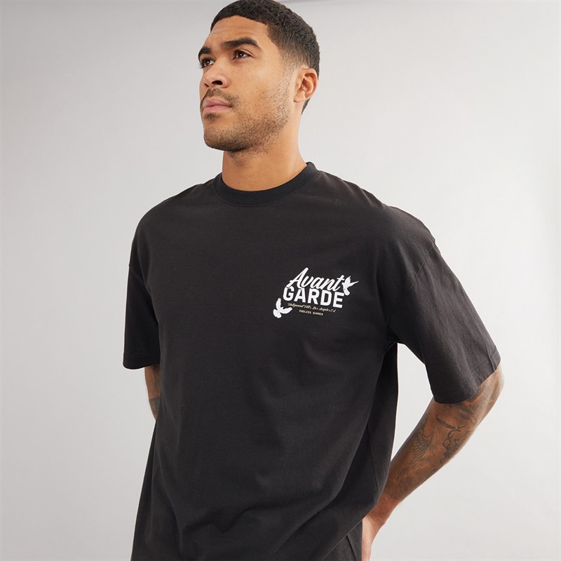Avant Garde Mens Endless T-Shirt Black