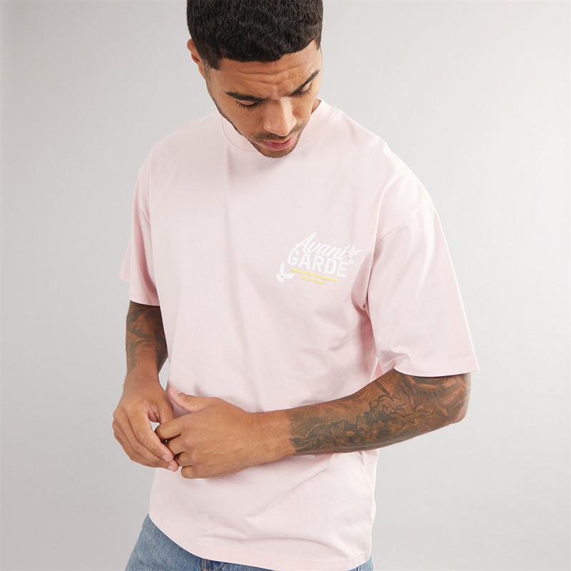 Avant Garde Mens Endless T-Shirt Pink