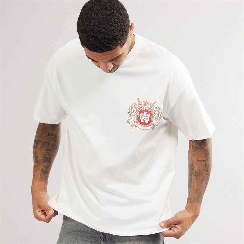 Avant Garde Mens Couronne T-Shirt Off White