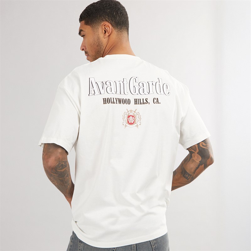 Avant Garde Mens Couronne T-Shirt Off White